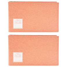 maruman 亮彩5孔活頁夾, 粉色, 2個