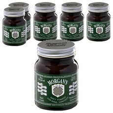 Morgans Pomade 摩根氏 綠標髮油, Matt Pomade, Low Shine/Firm Hold, 100g, 6件