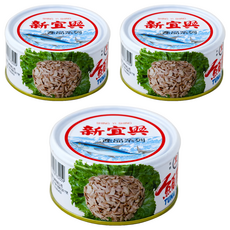 新宜興 鮪魚片 185g, 3罐