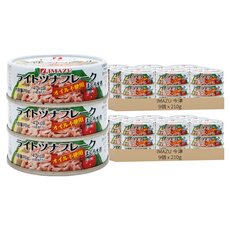 IMAZU 今津 鮪魚罐 無油 3個, 210g, 6組