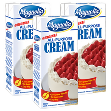 MAGNOLIA ALL-PURPOSE CREAM 奶油 250ml, 3罐