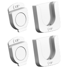 OLoBabee 遙控器磁吸掛勾, 2個, 白色