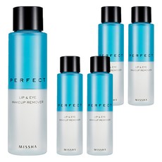 MISSHA 台灣公司貨 完美眼唇卸妝液, 155ml, 5瓶