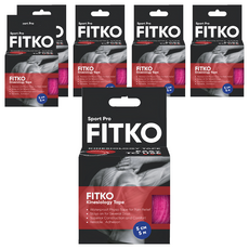 FITKO 飛客 肌力貼 運動型升級款 5cm x 5m, 1捲, 6盒