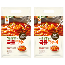 清淨園 韓式 湯汁辣炒年糕, 380g, 2包