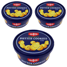 FIBISCO 奶油餅乾(桶), 400g, 3盒