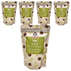 Medolly 蜜思朵 黑糖桂花茶255g，獨立包裝，舒緩壓力，台灣在地黑糖, 17g, 15包, 5袋