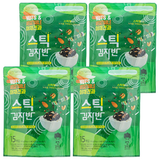韓味不二 海苔酥堅果蔬菜味 15包, 150g, 4袋