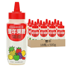 豐年 90%果糖，單糖·單純, 500g, 18瓶