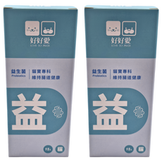 LOVE SO MUCH 好好愛 貓咪益生菌, 15入, 腸道健康/乳酸菌, 2盒