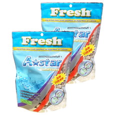 A star 亮白雙頭潔牙骨，立體牙刷頭設計，含薄荷及寡糖，幫助維持清新口氣, 240g, 2包