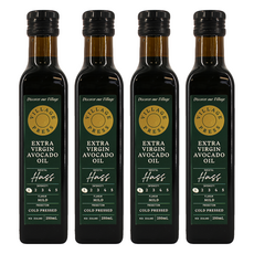 THE VILLAGE PRESS 紐西蘭原裝進口 冷壓初榨酪梨油, 頭等艙指定用油, 250mL, 4瓶