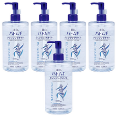 KUMANO 熊野油脂 麗白 卸妝油, 500ml, 5瓶