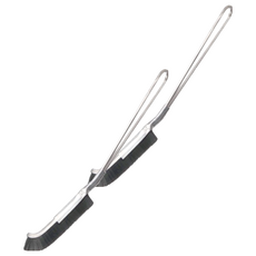 PROiDEA J型隙縫刷, 尺寸 1.8x24.5x5cm, 不鏽鋼/尼龍材質, 日本製造, S128010006, 2個