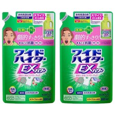 Kao 花王 Wide Haiter 彩色衣物 衣物漂白補充包, 880ml, 2包