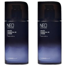 THE FACE SHOP 菲詩小舖 NEO 經典男士黑色精華80爽膚水 130ml, 2瓶
