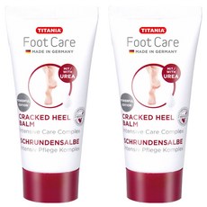 TITANIA 德你雅 尿素5% 修護龜裂護足霜 強效升級版, 30ml, 1條, 2條