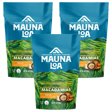 MAUNA LOA 夢露萊娜 夏威夷果仁 太妃牛奶巧克力, 113g, 3包