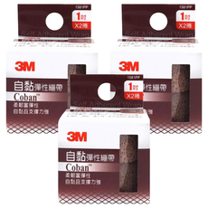 3M 自黏性繃帶 深膚色, 2入, 3盒