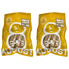 毛孩舟舟 傑德不錯大包潔牙骨, 雞肉 + 山羊奶 + 白芝麻, 200g, 2包