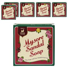 喜馬拉雅Himalaya【檀香】印度mysore 保濕護膚皂 150g 檀香精油保濕配方 溫和潔淨肌膚 適合各種膚質, 6入