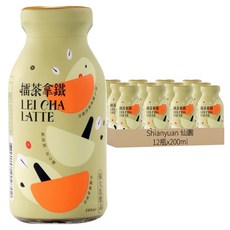 Shianyuan 仙園 擂茶拿鐵, 200ml, 12瓶
