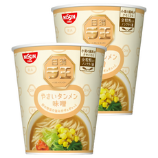 NISSIN 日清 拉王 野菜味噌杯麵 62g, 2入