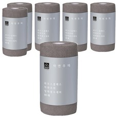 House Class 自然主義拋棄式菜瓜布 灰色 1個 80入, 6個