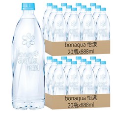 bonaqua 怡漾 鹼性離子水, 888ml, 40瓶