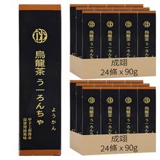 翊 烏龍茶羊羹, 24條入, 90g, 48條