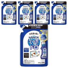 LION 獅王 NANOX 局部酵素去污劑補充裝 淤泥用, 5包, 200ml