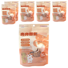 毛孩食務所 肉肉圖鑑營養小方塊系列 顧腸配方狗零食 - 雞肉+益生菌, 80g, 6包