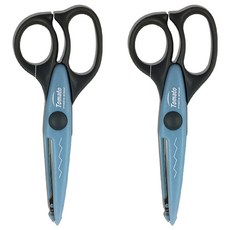 Tomato花邊剪刀 TS-18005 DIY手作剪紙必備 輕鬆剪出獨特花邊, 閃電, 2支