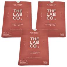 The Lab Co. 環保濃縮洗衣紙 活力葡萄柚, 64張, 3盒
