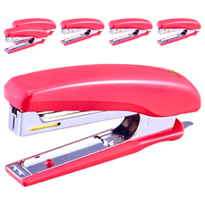 MAX 美克司 釘書機 HD-10D, 粉紅色, 6個
