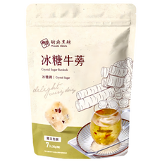 糖鼎 黑糖磚 冰糖牛蒡, 1袋, 30g, 7顆