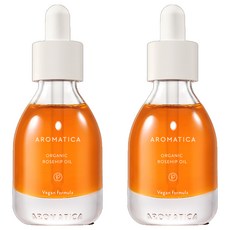 AROMATICA 艾瑪植萃 玫瑰果油 有機冷壓榨取 滋養肌膚活力, 30ml, 2瓶