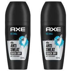 AXE 戰斧 滾珠式止汗體香劑 冷冽放鬆 ICE CHILL, 2個, 40ml