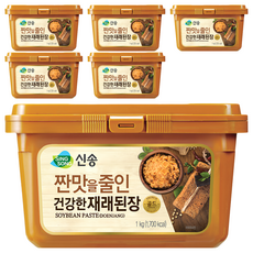 SING SONG 低鹽韓式傳統大醬，健康SOYBEAN PASTE(DOENJANG), 1kg, 6盒
