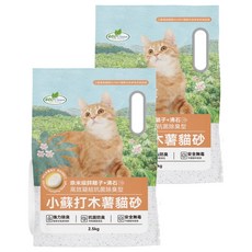ECO Clean 小蘇打木薯貓砂 沸石, 2個, 2.5kg, 無香精