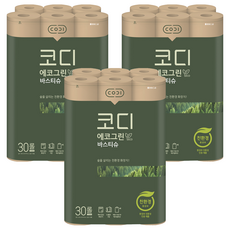 CODI Eco生態綠色捲筒衛生紙, 30捲, 3袋