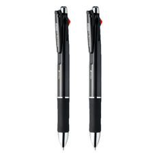 ZEBRA 斑馬牌 Clip-on 多功能原子筆 六角盒裝, 黑色, 2支