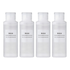 MUJI 無印良品 台灣公司貨 除光液, 100ml, 4件