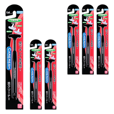 KAI 貝印 舌苔刷 KQ-0401 黑色, 6支, 9g