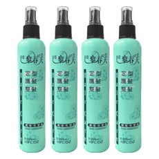 巴黎春天 玫瑰花香定型液 持久定型 秀髮柔順, 300ml, 4瓶