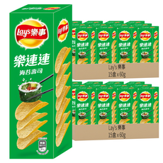 Lay's 樂事 樂連連洋芋片, 60g, 30盒