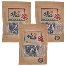 燒肉燒 香醇牛筋條 犬貓用 100%手作零食, 牛肉, 70g, 3包