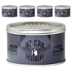 OIL CAN GROOMING 藍罐 髮油, 100ml, 5罐