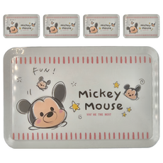 收納王妃 TSUM 濕紙巾盒, 紅線米奇, 5個