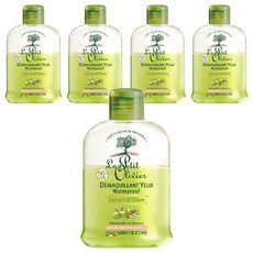 Le Petit Olivier 小橄欖樹 眼唇彩妝卸妝油, 防水, 橄欖萃取, 無矽靈, 125ml, 5瓶